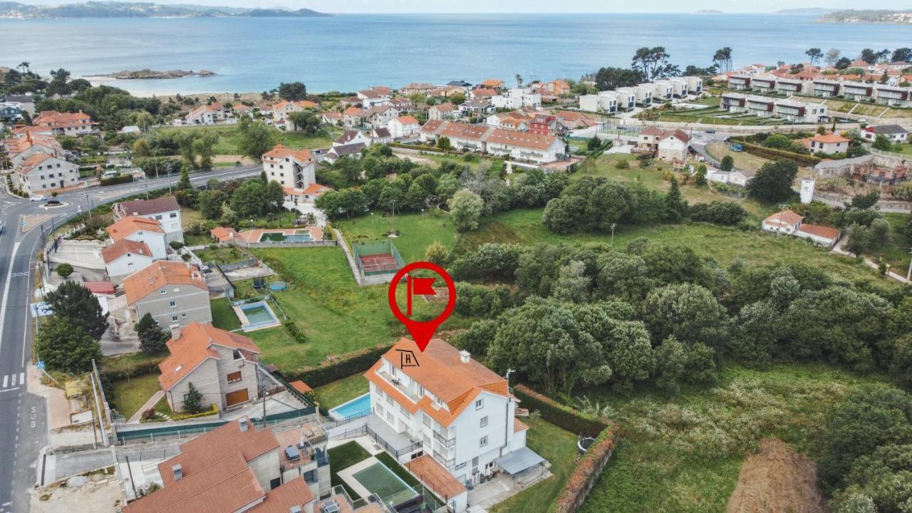 Apartamentos Avenida Areas Sanxenxo Kültér fotó